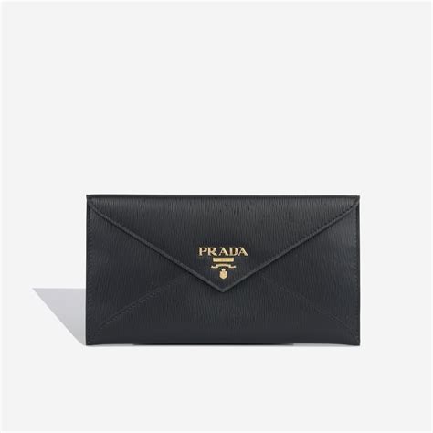 prada envelope wallet price|Prada wallet outlet.